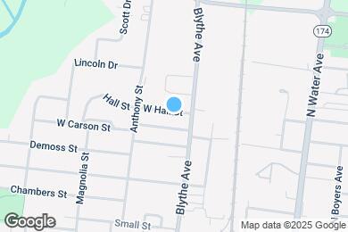 Map image of the property - 425 Hall St