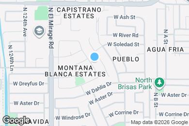 Map image of the property - 13289 N Primrose St