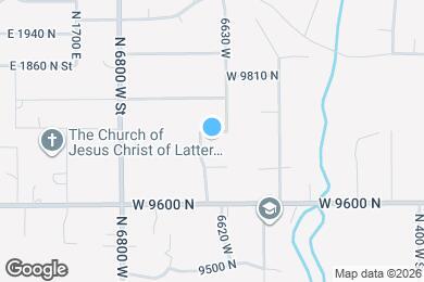 Map image of the property - 9702 N 6670 W St