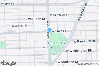 Map image of the property - 187 N Ashland Ave