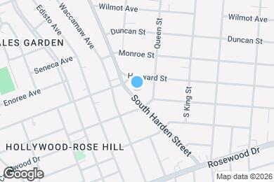 Map image of the property - 120 S Harden St