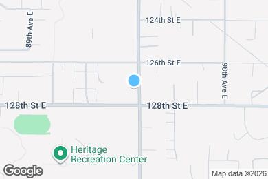Map image of the property - 12706 94th Ave E