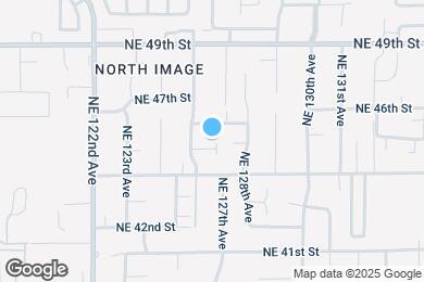 Map image of the property - 12612 NE 45th Cir
