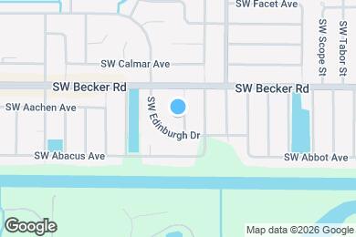 Map image of the property - 4658 SW Monaco St
