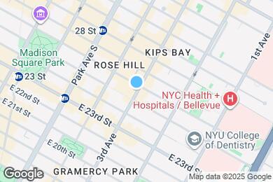 Map image of the property - 344 Third Avenue 18E