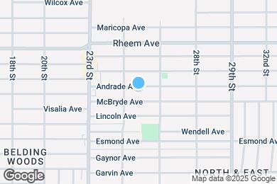 Map image of the property - 2436 Andrade Ave