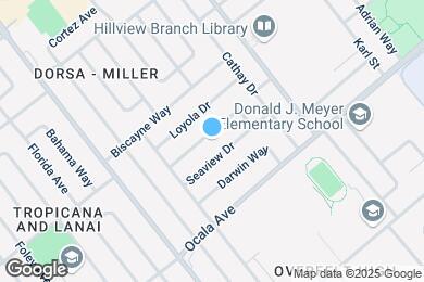 Map image of the property - 1844 La Porte Ave