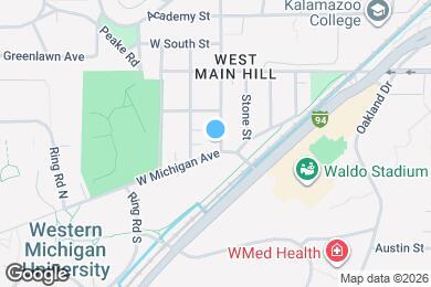 Map image of the property - 1404 W Michigan Ave