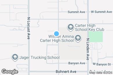 Map image of the property - 2628 N Maple Ave