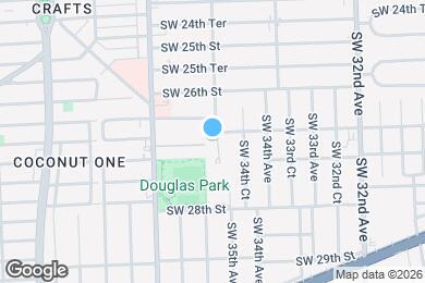 Map image of the property - 2724 SW 36th Ave