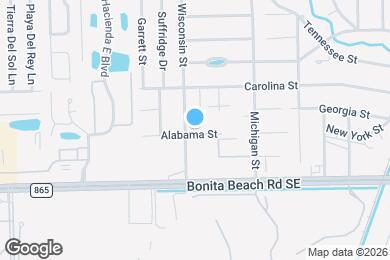 Map image of the property - 9775 Alabama St