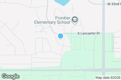 Map image of the property - Stunning 3-Bedroom Townhome in Western Sioux Falls