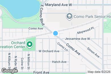 Map image of the property - 820 Como Ave