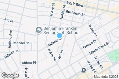 Map image of the property - 5644 Aldama St