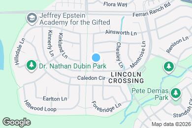 Map image of the property - 1123 Montague Ln