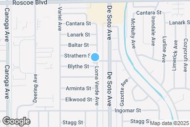 Map image of the property - 20933 Blythe St