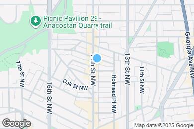 Map image of the property - 3529 14th St NW