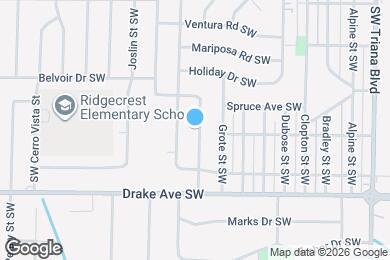 Map image of the property - 3116 Hale Dr SW