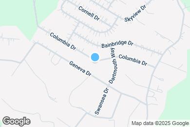 Map image of the property - 223 Columbia Dr