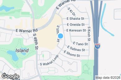 Map image of the property - 12841 S 50th Way