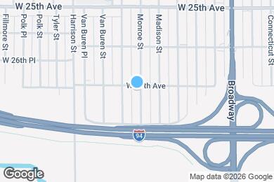 Map image of the property - 2708 Monroe St