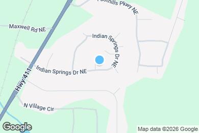 Map image of the property - 10 Peace Tree Ln NE