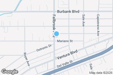 Map image of the property - 5412 Fallbrook Ave