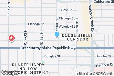 Map image of the property - 206 N 48th St