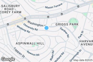 Map image of the property - 107 University Rd