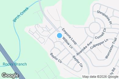 Map image of the property - 3444 Baylor Cir