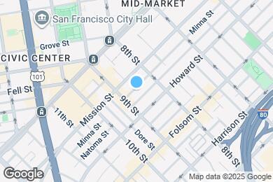 Map image of the property - 1330 Natoma St
