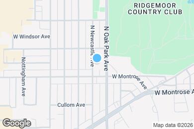 Map image of the property - 4431 N Newcastle Ave