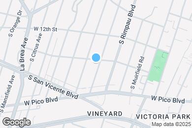 Map image of the property - 1309 S Hudson Ave