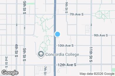 Map image of the property - 908 8th St S
