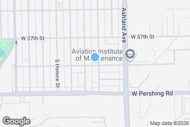 Map image of the property - 3756 S Paulina St
