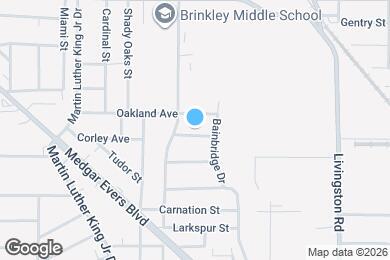 Map image of the property - 1670 Aurora St