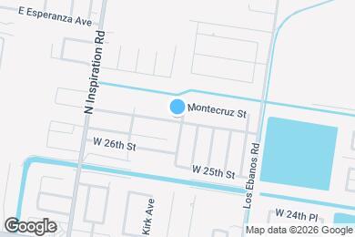 Map image of the property - 2701 Silver Oak Ave