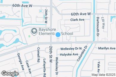 Map image of the property - 2515 Bayshore Gardens Parkway