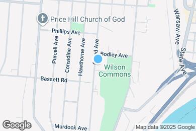Map image of the property - 532 Grand Ave