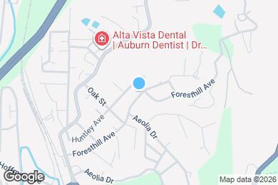 Map image of the property - 385 Foresthill Ave