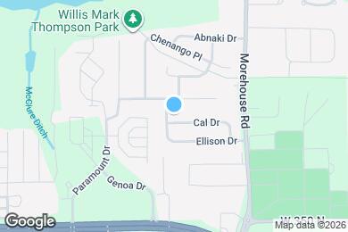 Map image of the property - 1982 Cal Dr
