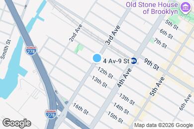 Map image of the property - 161 12th St