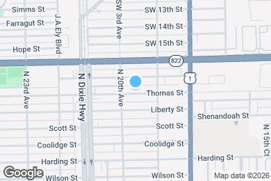 Map image of the property - 1943 Thomas St