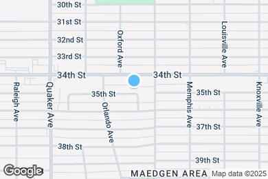 Map image of the property - 4106 35th St