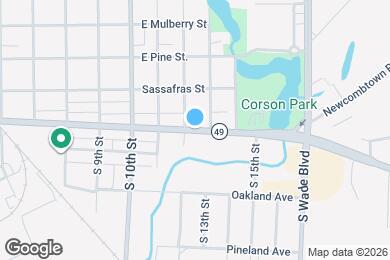 Map image of the property - 1206 E Main St