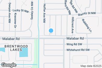 Map image of the property - 107 Hearthside Ave NW