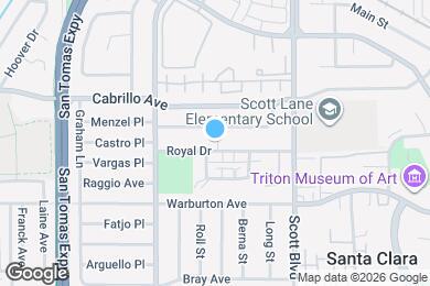 Map image of the property - 2175 Royal Dr