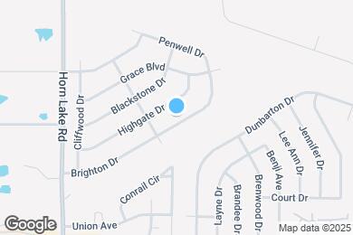 Map image of the property - 4210 Brighton Dr