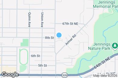 Map image of the property - 6509 47th Ave NE