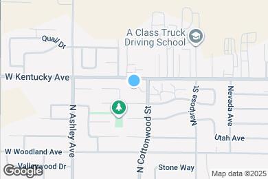 Map image of the property - 315 N Cottonwood St